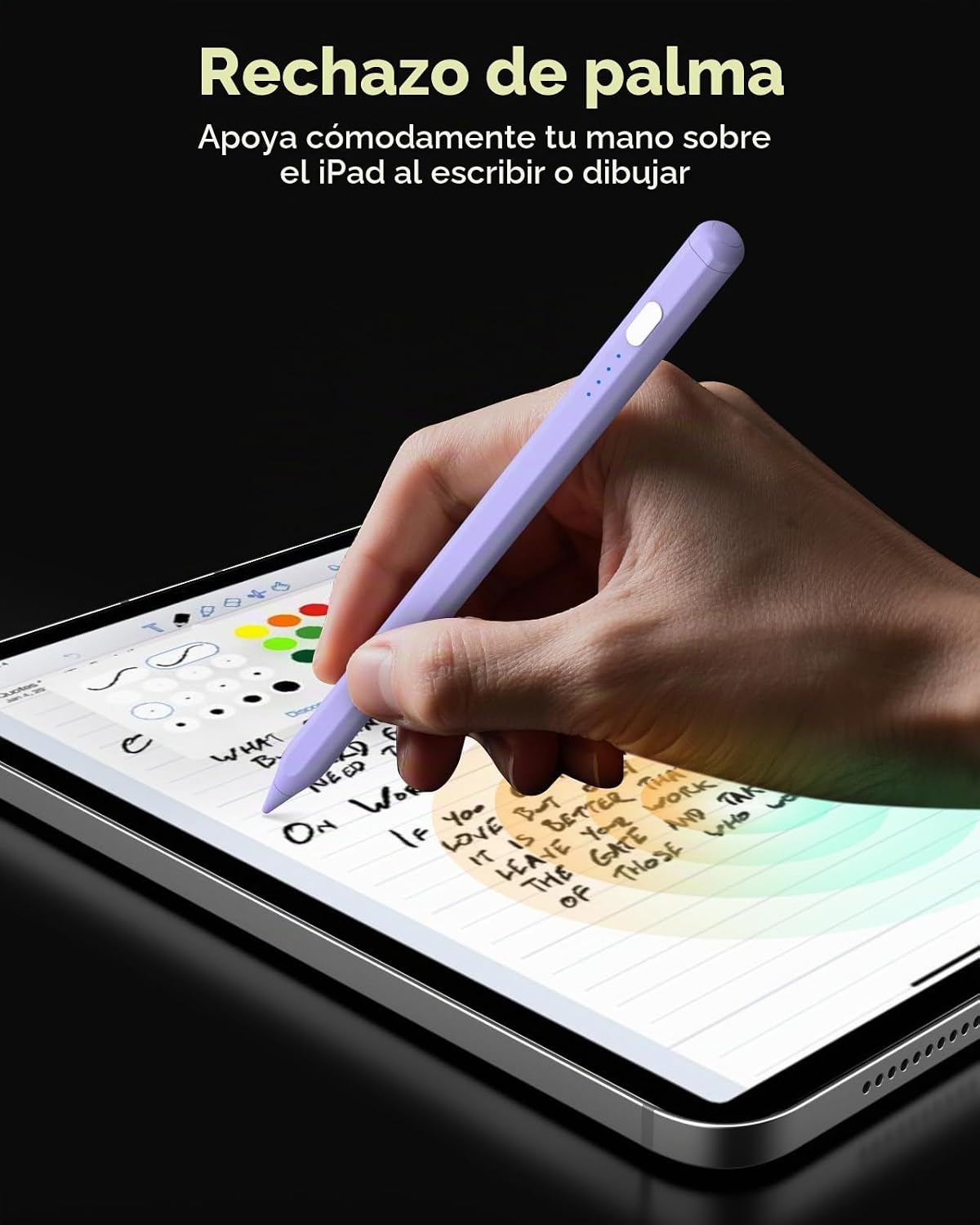 MoKo Lápiz para iPad (A16) 11ª 10ª generación, carga rápida USB-C,...