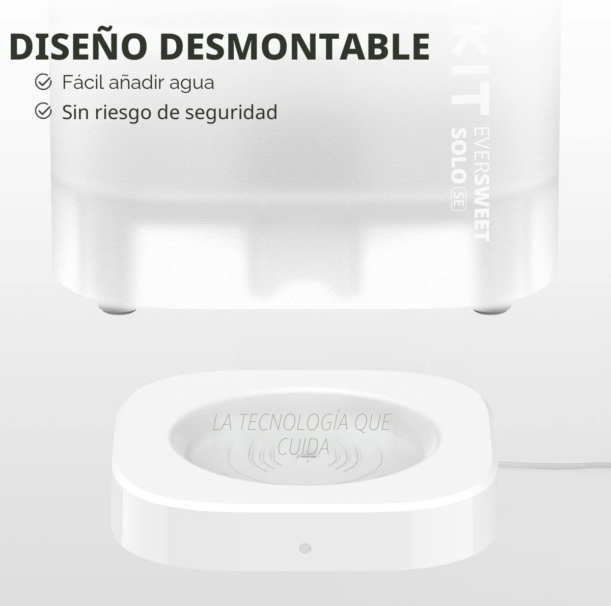 PETKIT Nueva fuente de agua para gatos con bomba inalámbrica, fuent...