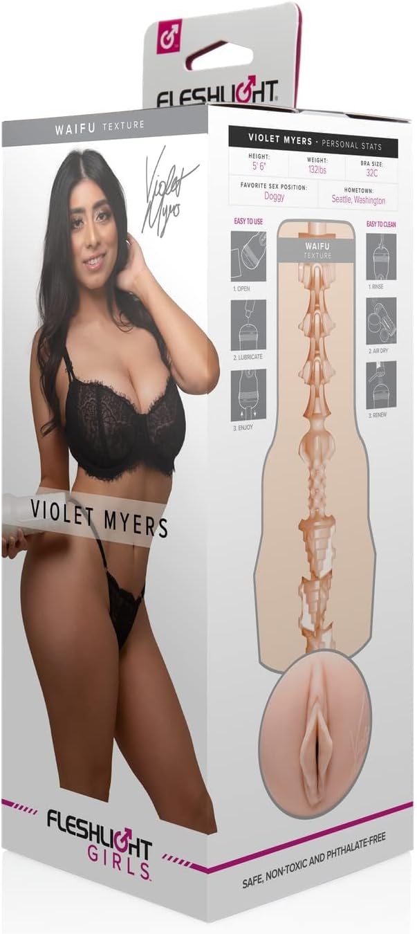 Chicas Fleshlight | Violet Myers | Waifu | Masturbador masculino |...