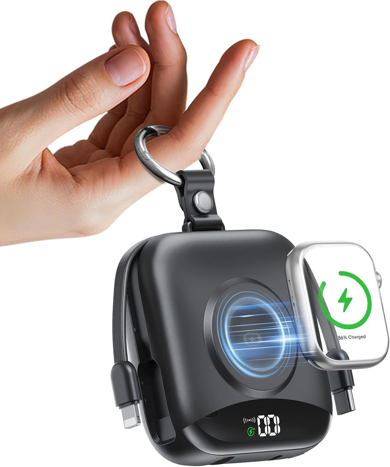 BLJIB Cargador portátil 10000mAh 22.5W Banco de energía incorporado...