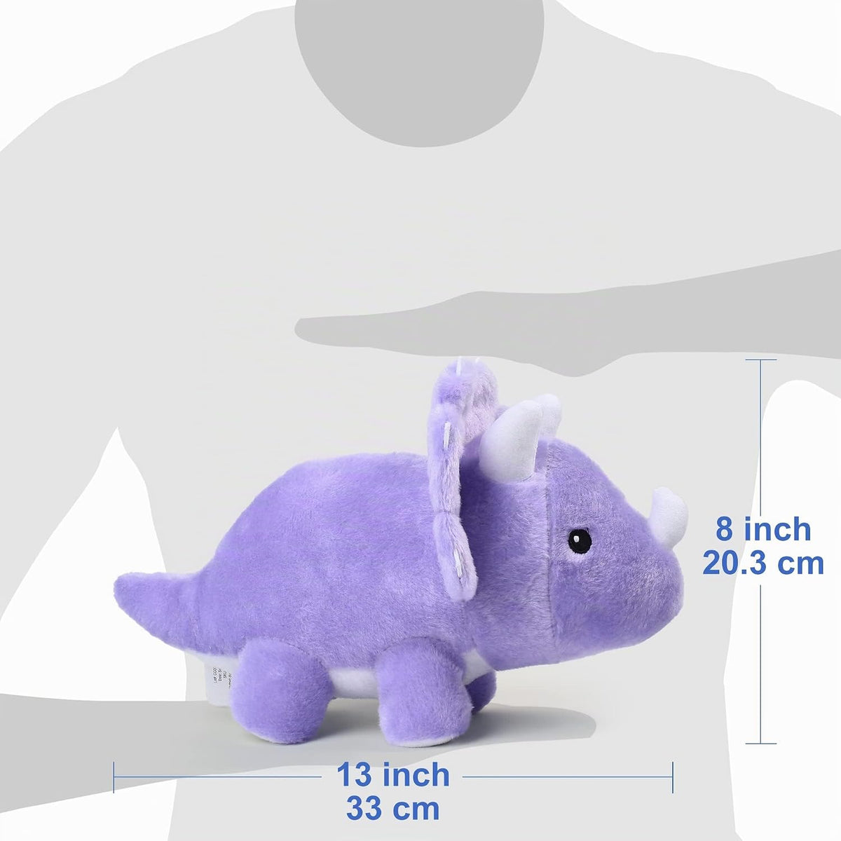 BenBen Animal de peluche de dinosaurio, juguetes de peluche de dino...