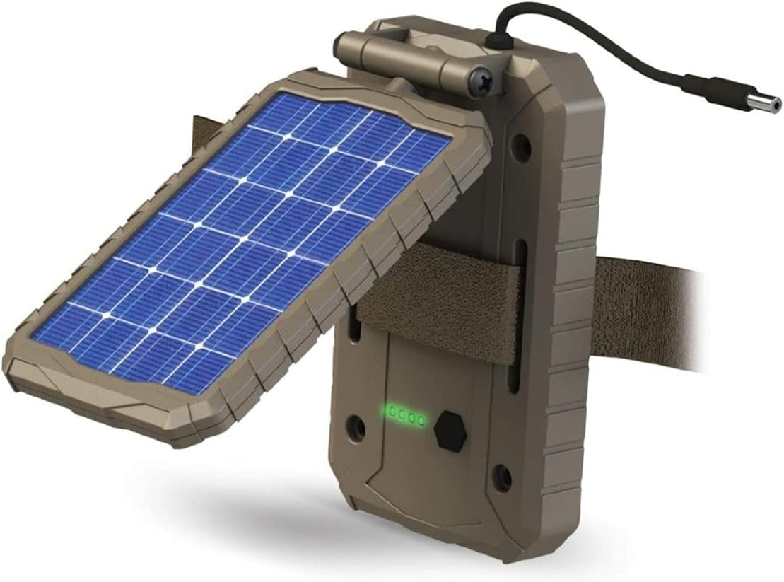 Paquete de batería solar Stealth CAM Sol-Pak, panel de energía sola...