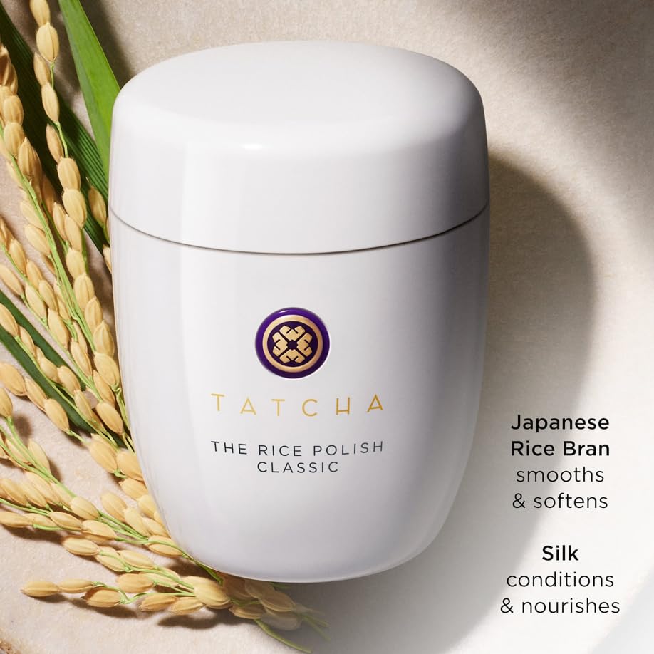 Tatcha: El esmalte de arroz. Exfoliante diario no abrasivo