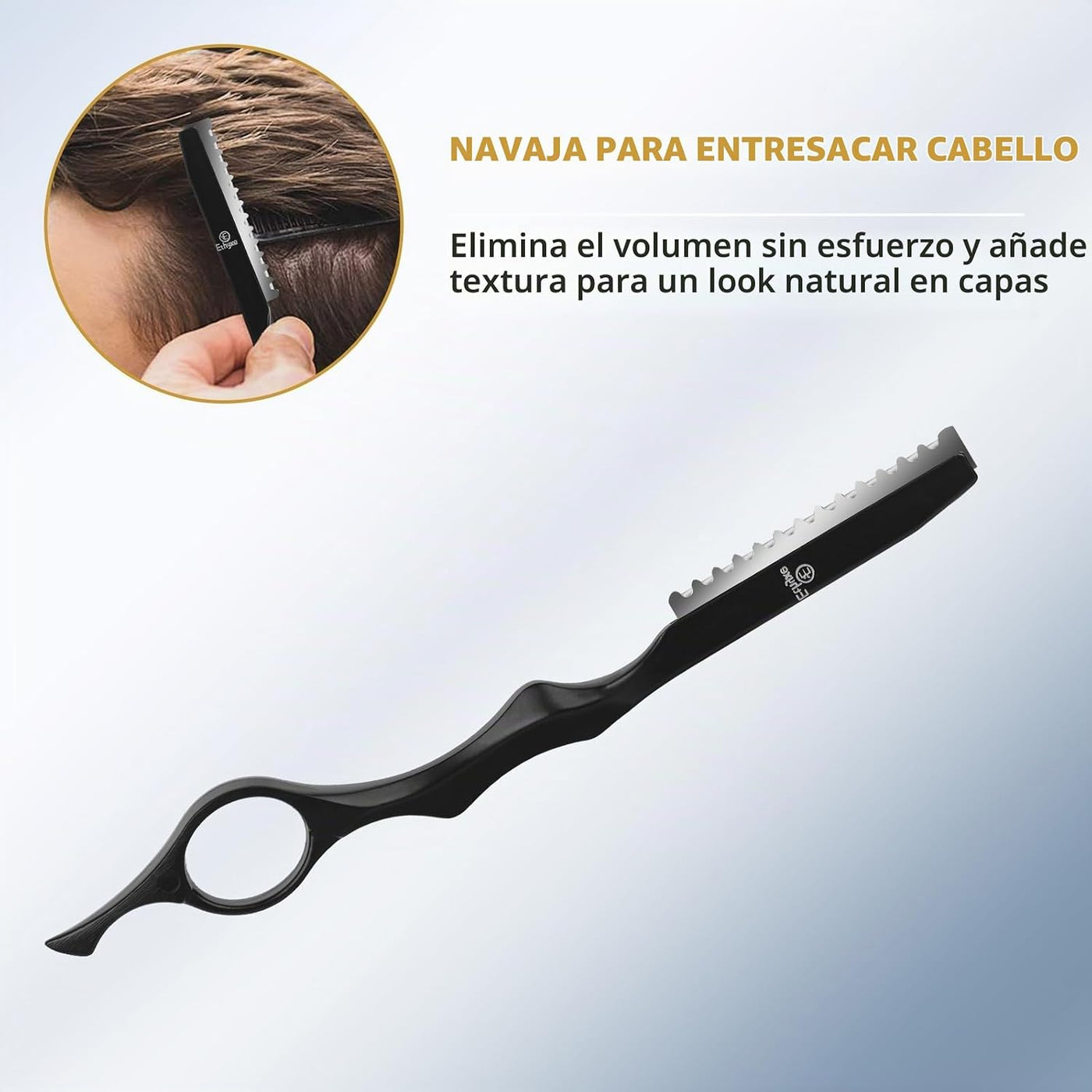 ETHTXE - Tijeras profesionales de corte de cabello, tijeras de barb...