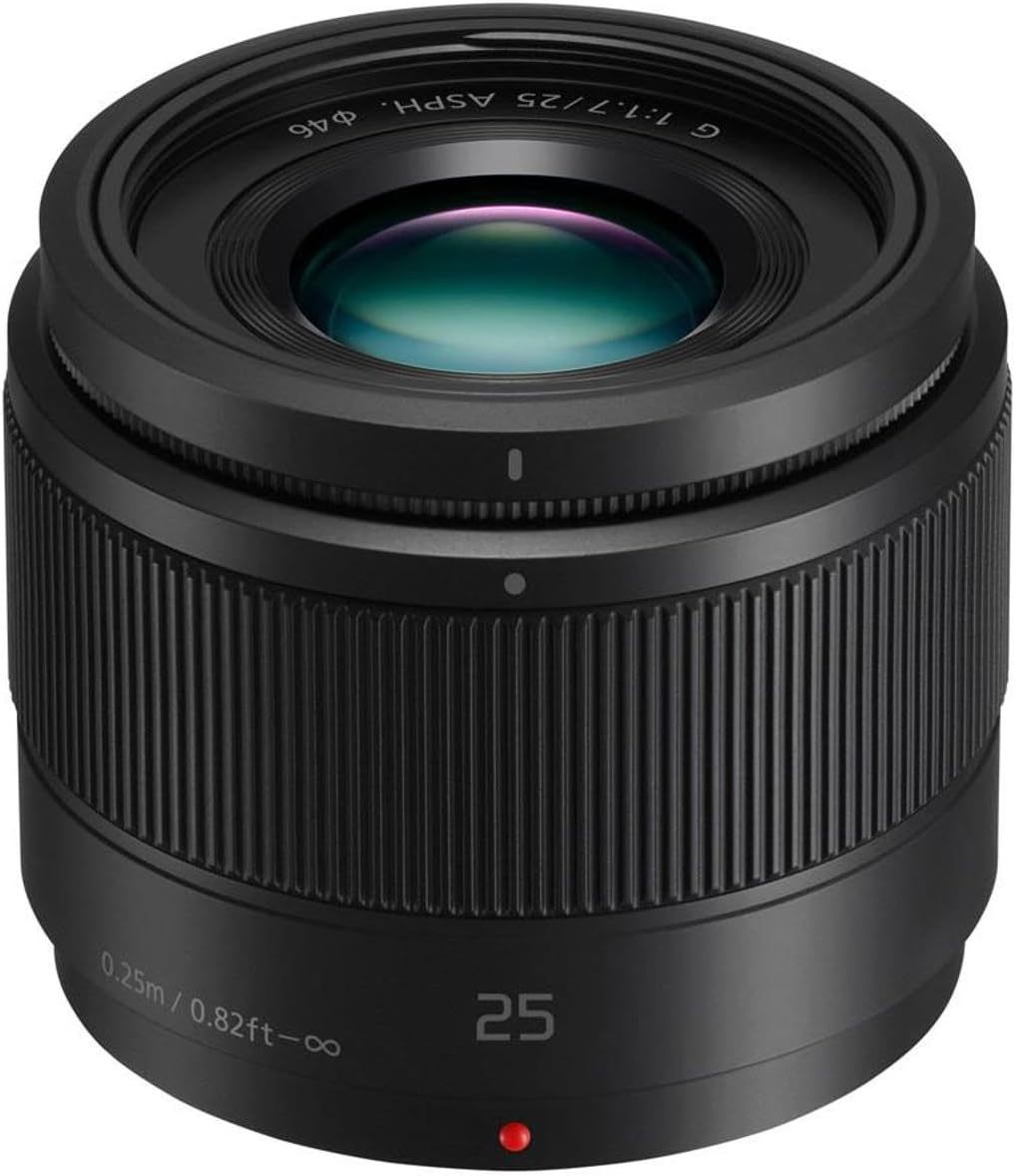 Lente Panasonic LUMIX G, 25 mm, F1.7 ASPH, Micro Cuatro Tercios sin...