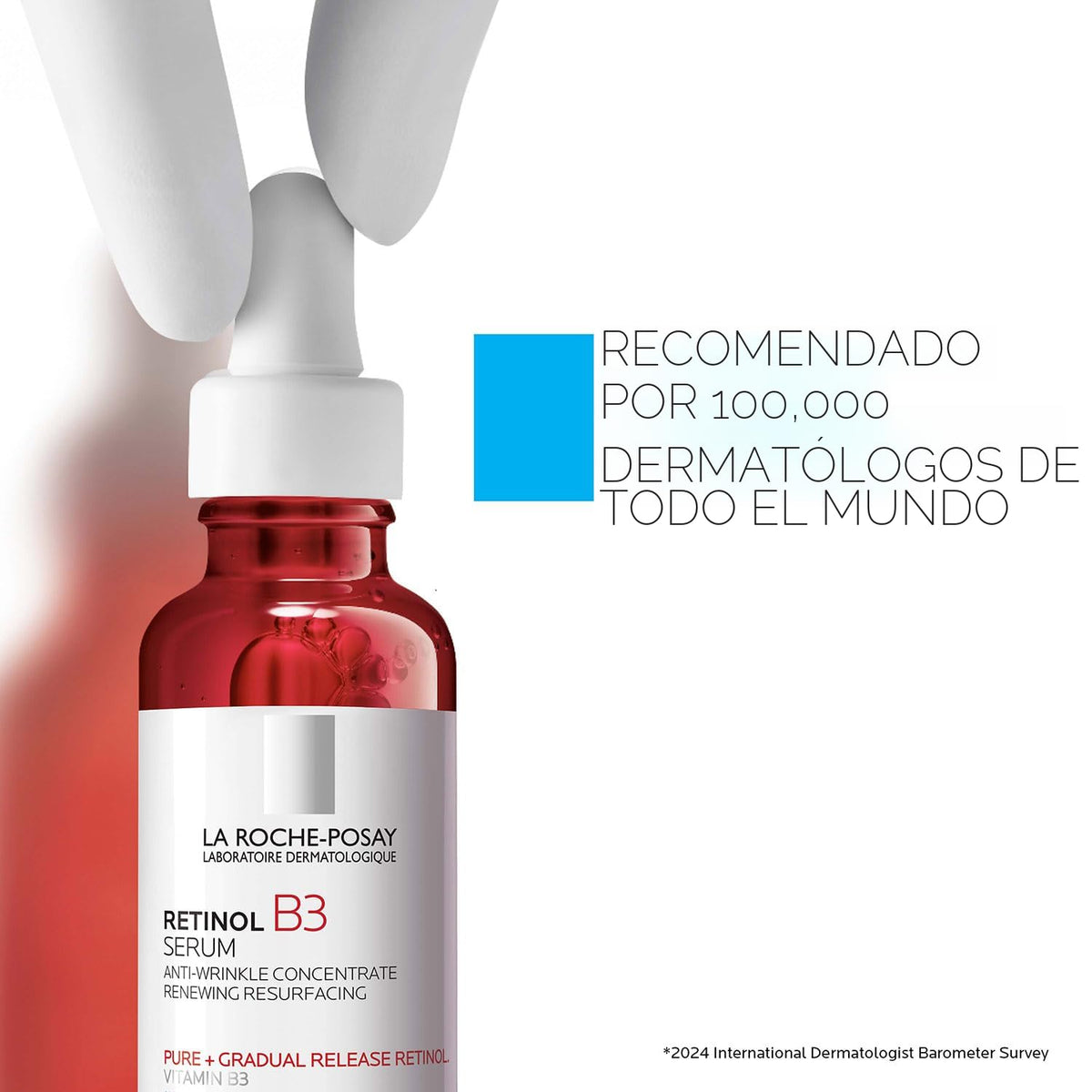 La Roche-Posay Retinol Face Serum with Niacinamide &amp; Hyaluronic...