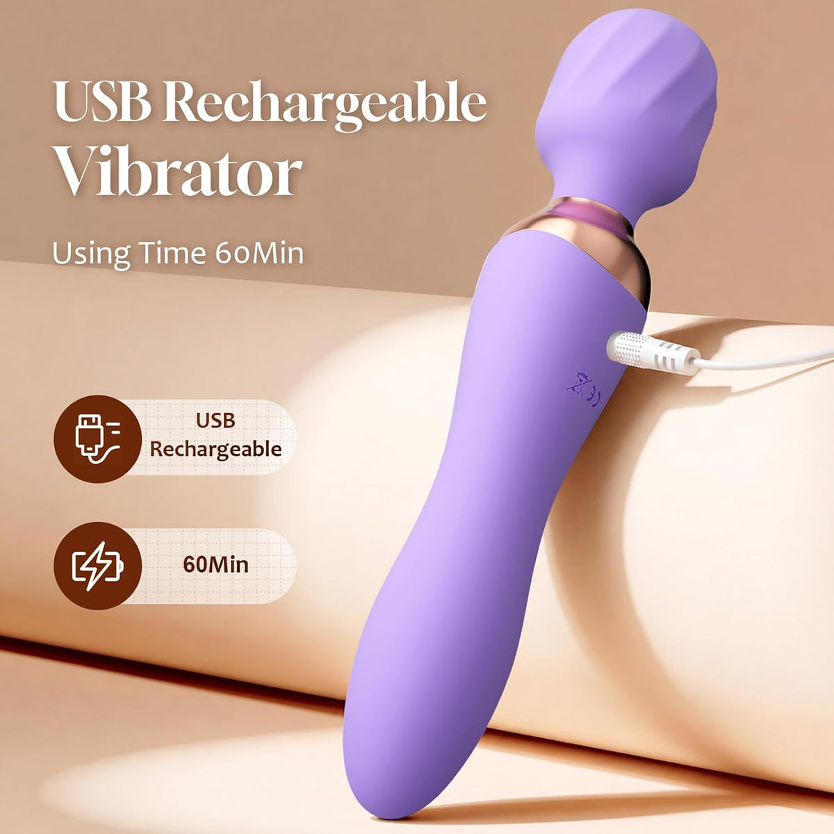MOOLIGIRL Juguete sexual vibrador para mujer, verde (morado claro)