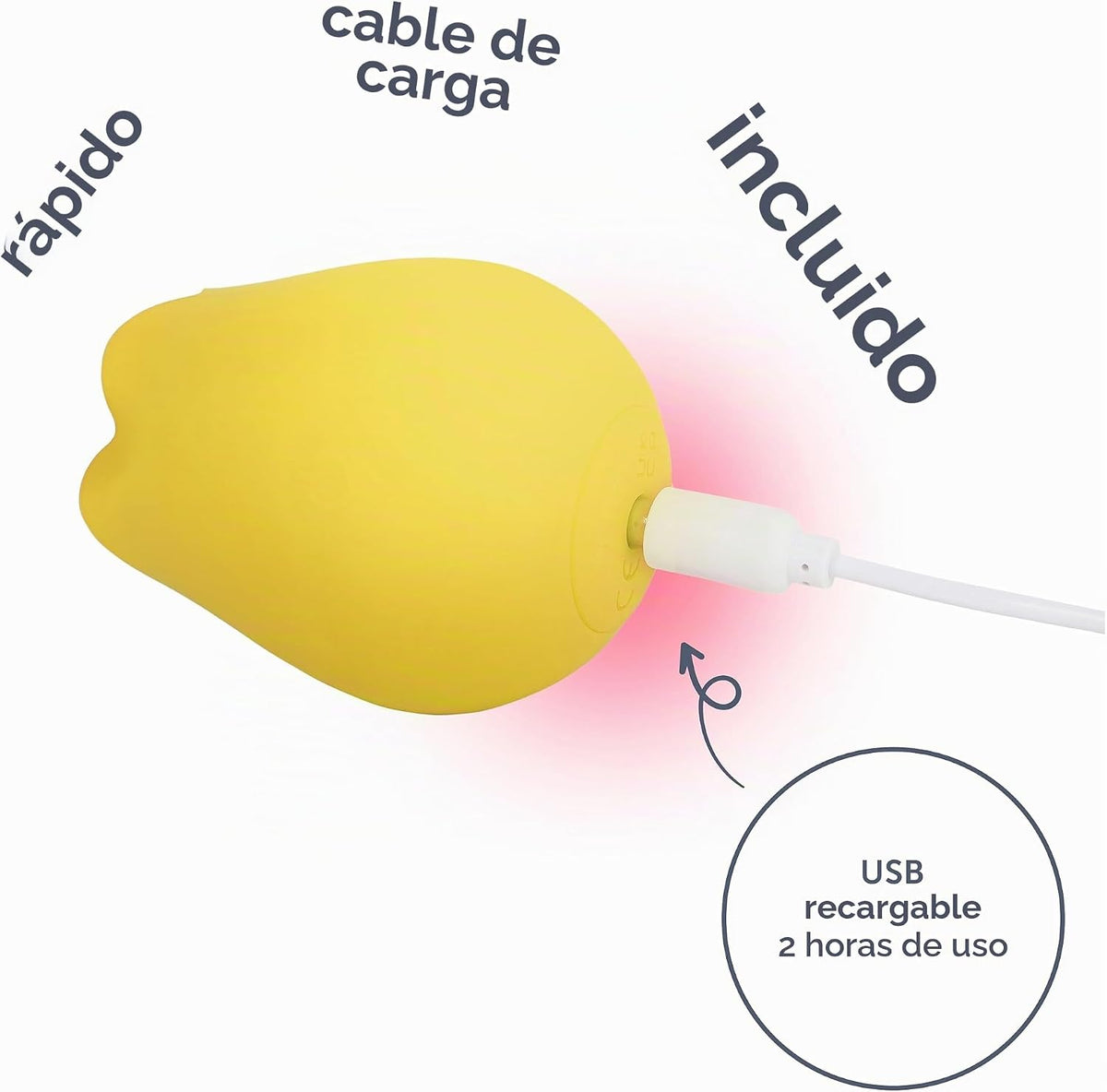 plusOne Vibrador Rose Toy para mujer, estimulador de pezón y clítor...