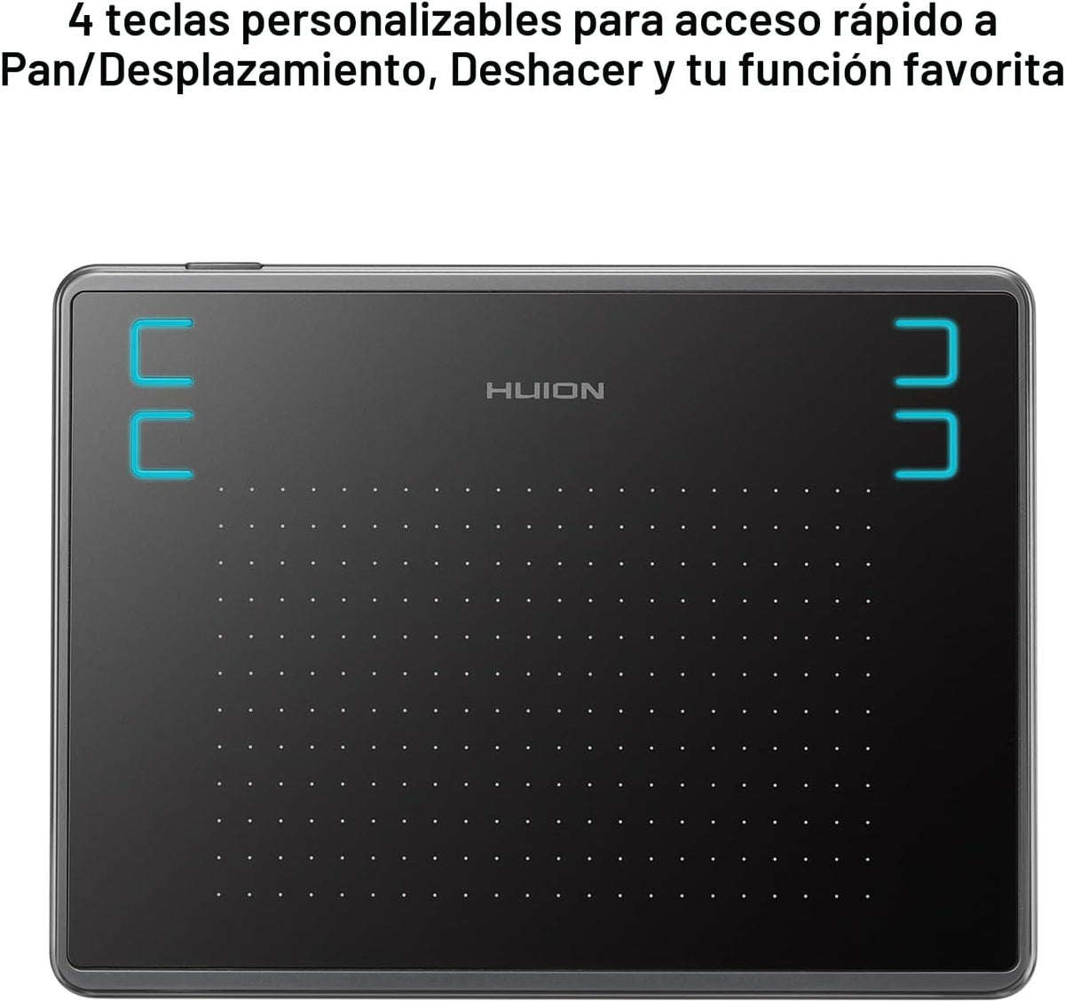 HUION Tableta de Dibujo Inspiroy H430P Tableta Gráfica con 4 Teclas...