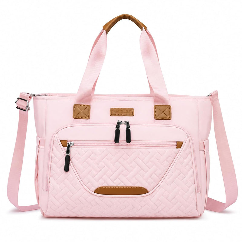 FHELAD Bolsa de pañales para mujer, bolsas de bebé con compartiment...