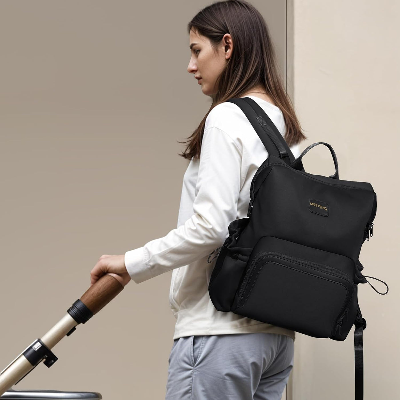 Miss Fong - Mochila para pañales Mochila de neopreno para bebé | Ma...