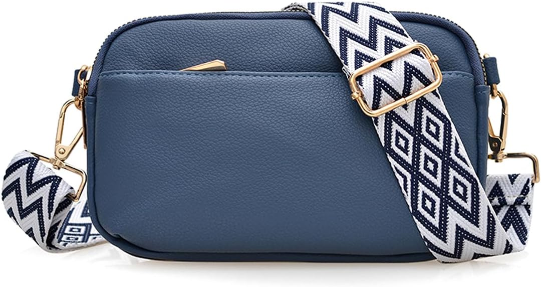 Bolsos cruzados pequeños para mujer, de piel vegana, bolsos de homb...