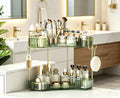 Greenby Organizador esquinero de 2 niveles para mostrador de baño,...