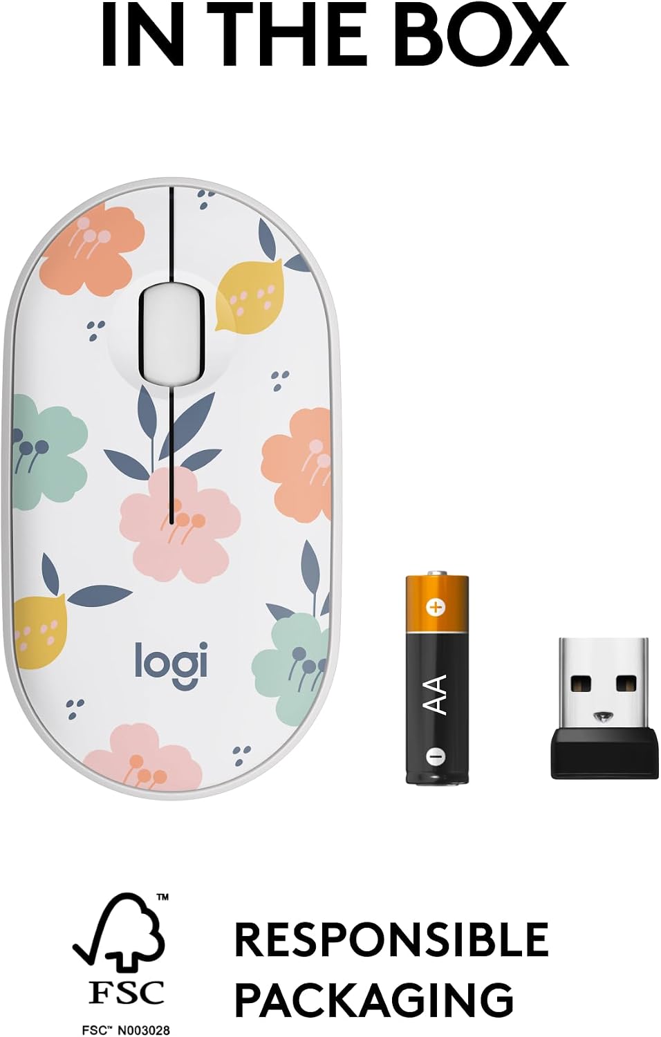 Logitech Ratón inalámbrico silencioso ambidiestro compacto M340 - R...