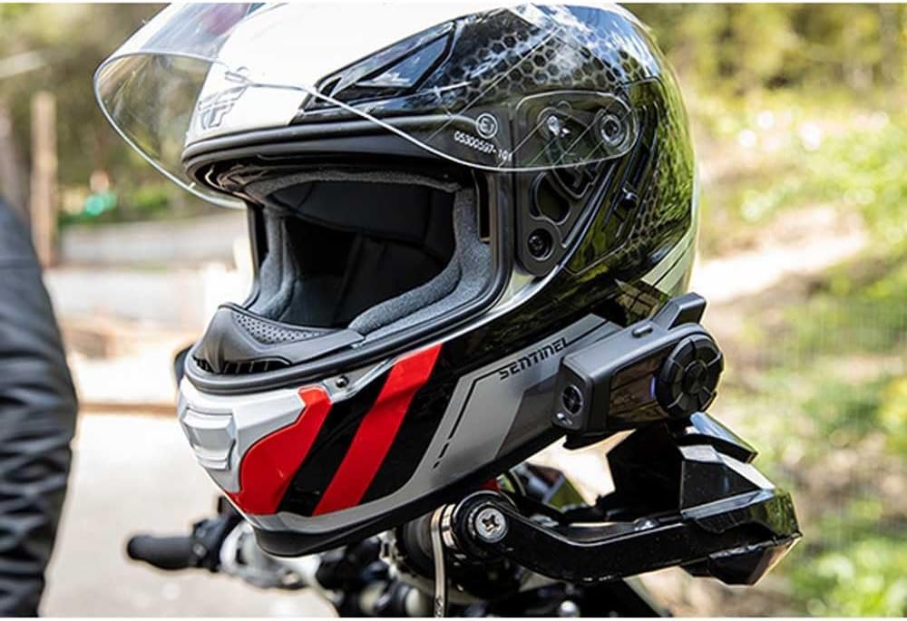 Sena 10C EVO Cámara y sistema de comunicación Bluetooth para motoci...