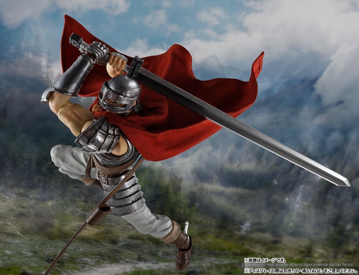 TAMASHII NATIONS - Berserk - Guts (La Banda Del Halcón) Figura De A...