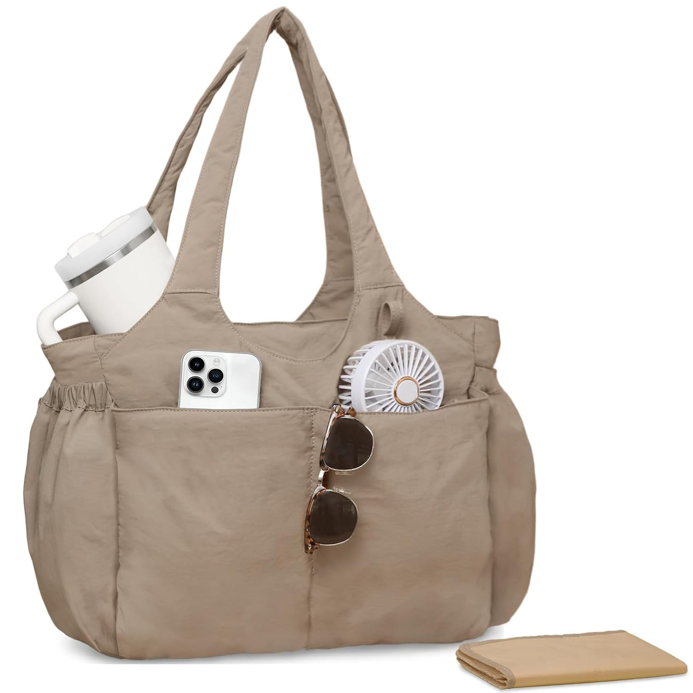 MOMINSIDE Bolsa de pañales de hospital para mujer, bolsa de bebé gr...