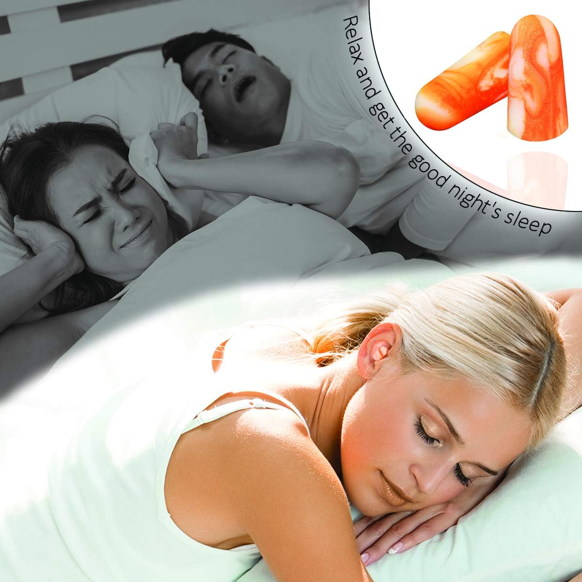 MOLDEX Tapones para los oídos de espuma suave, 100 pares de tapones...