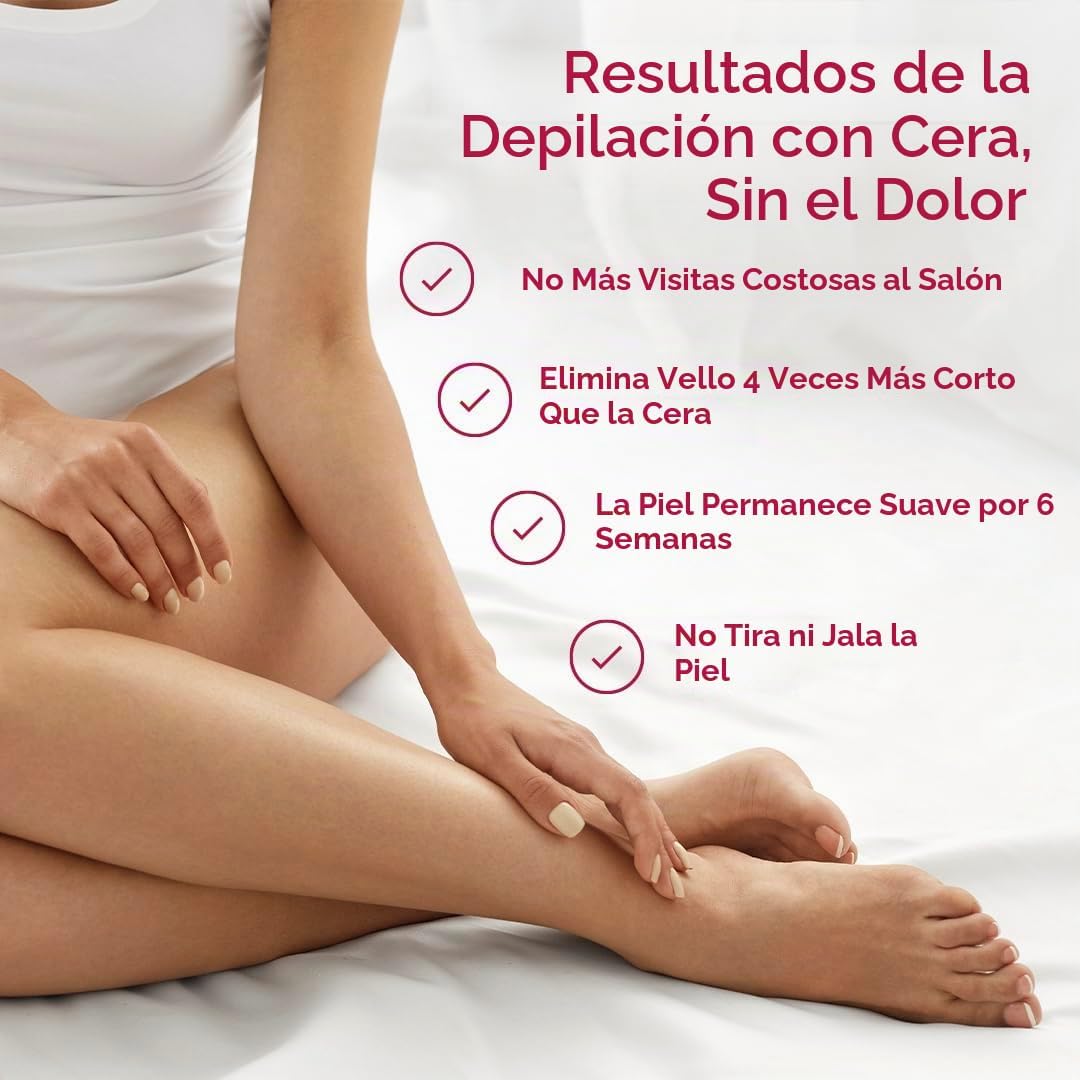 Glabrouse Depiladora de piel, removedor de vello Glabrous Skin para...