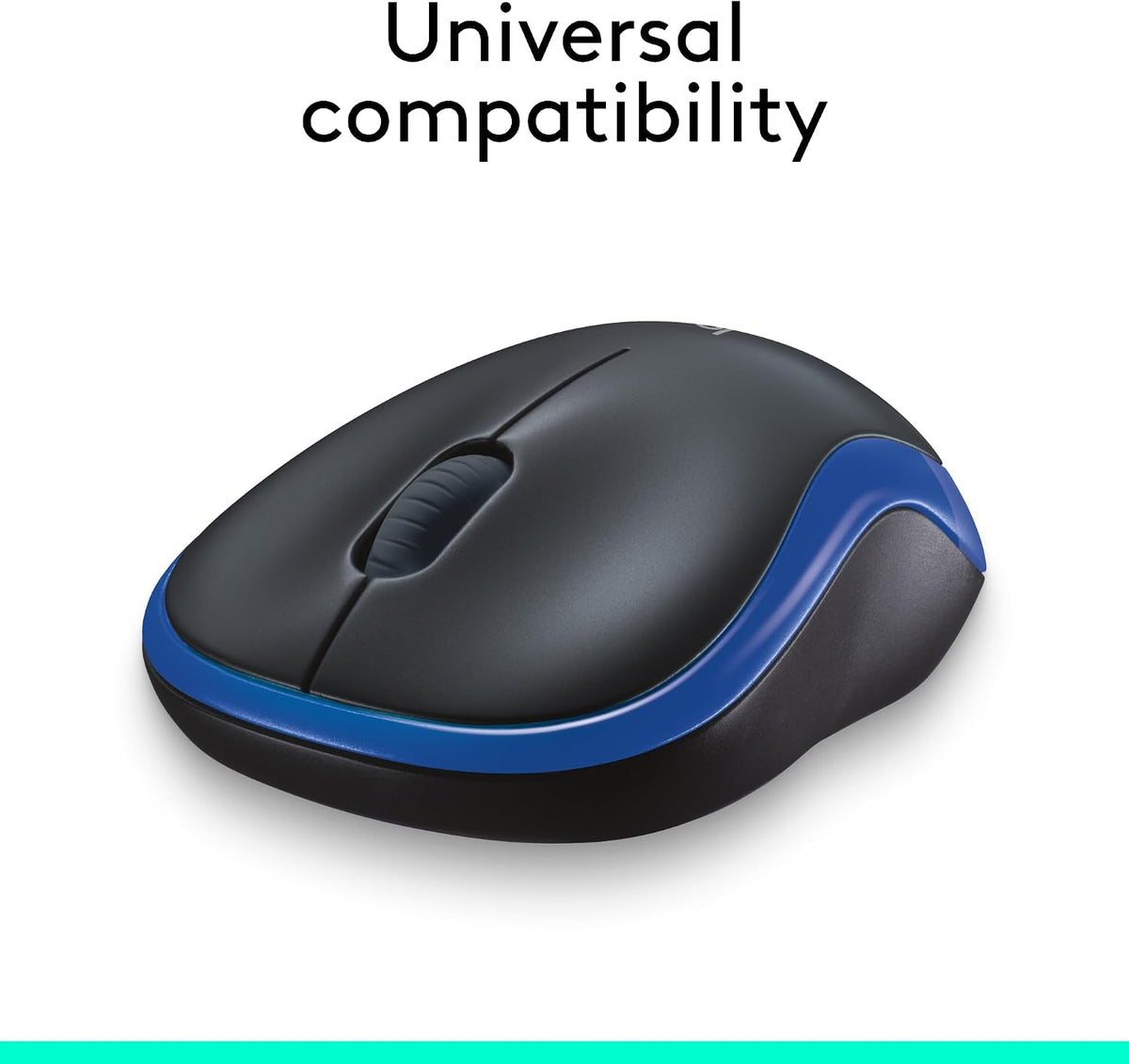 Logitech Ratón inalámbrico ambidiestro compacto M185 con empuñadura...