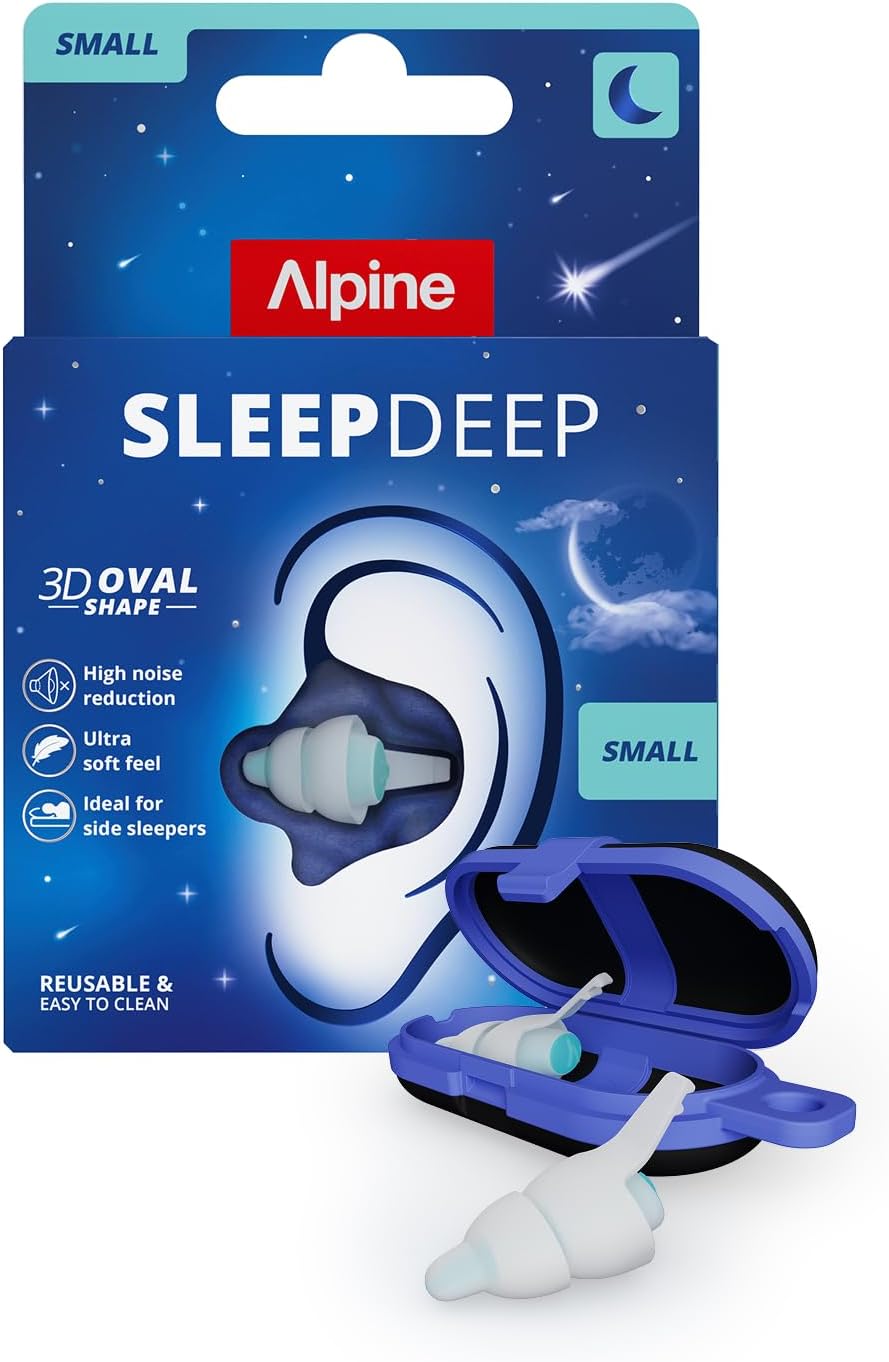 Alpine SleepDeep Mini - Tapones suaves para los oídos para dormir y...