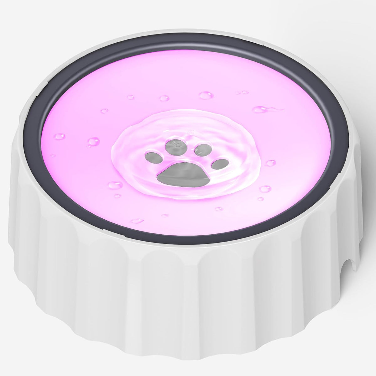 FORWH Cuenco de agua para perros pequeños sin derrames, dispensador...