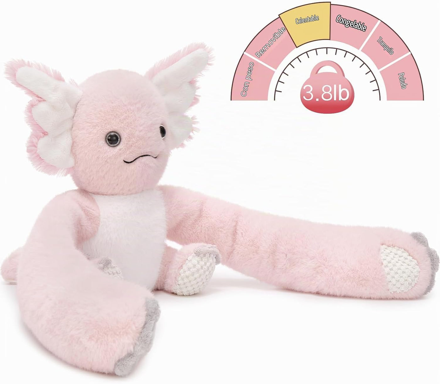 MaoGoLan Animal de Peluche Axolotl Calentable en Microondas y con P...