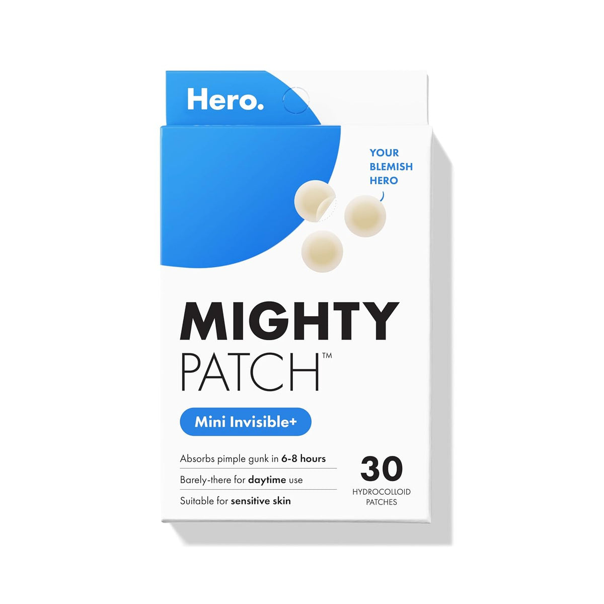 Hero Cosmetics Mighty Patch Mini Invisible+ Parches para espinillas...