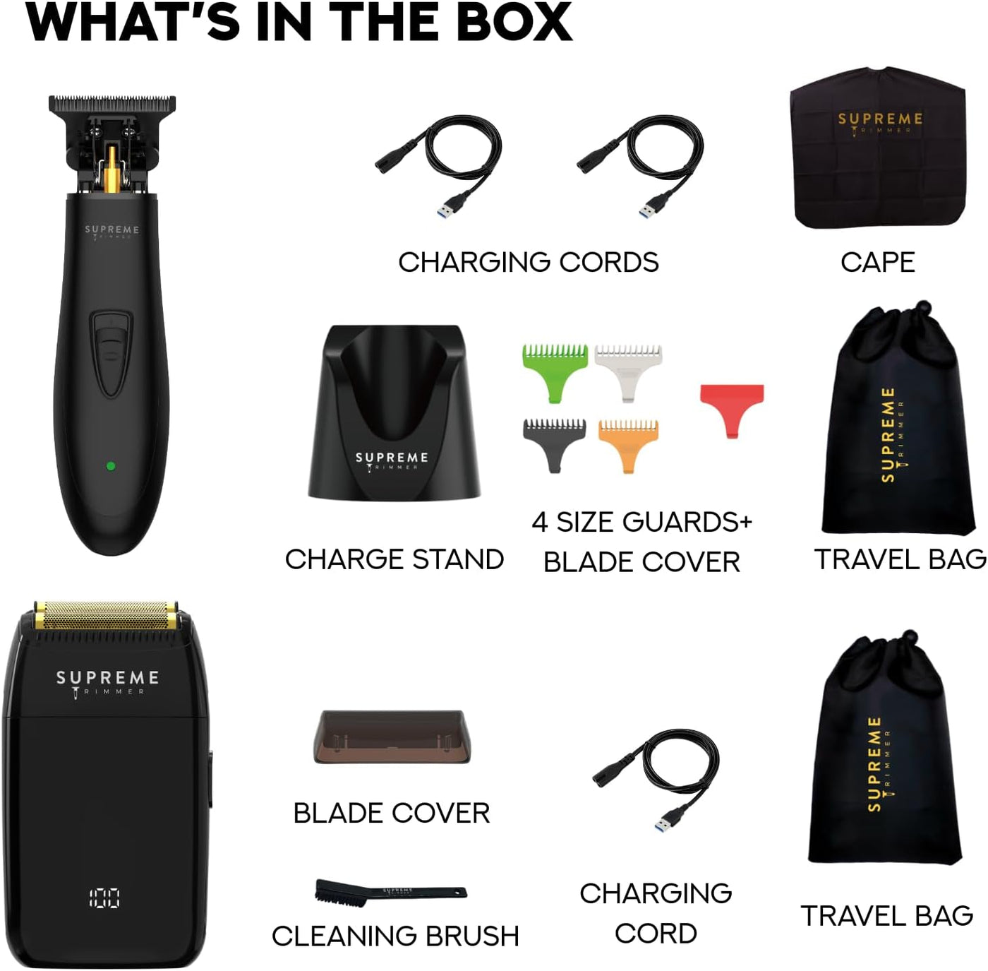 Kit de cuidado para afeitadora de láminas Supreme Trimmer T-Shaper...