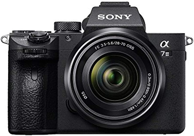 Sony Alpha a7 III - Cámara sin espejo con lente de 1.102-2.756 in,...