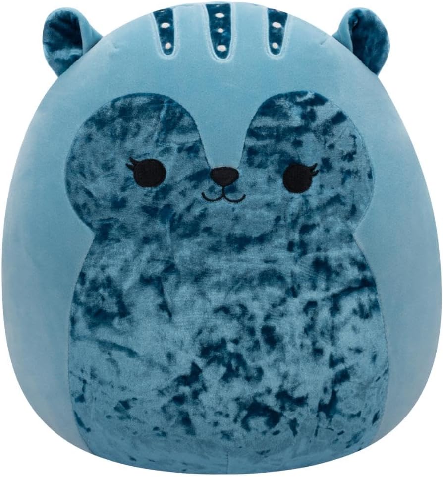 Squishmallows Original Brunhilda La Ardilla Azul Tonal de 14 Pulgad...