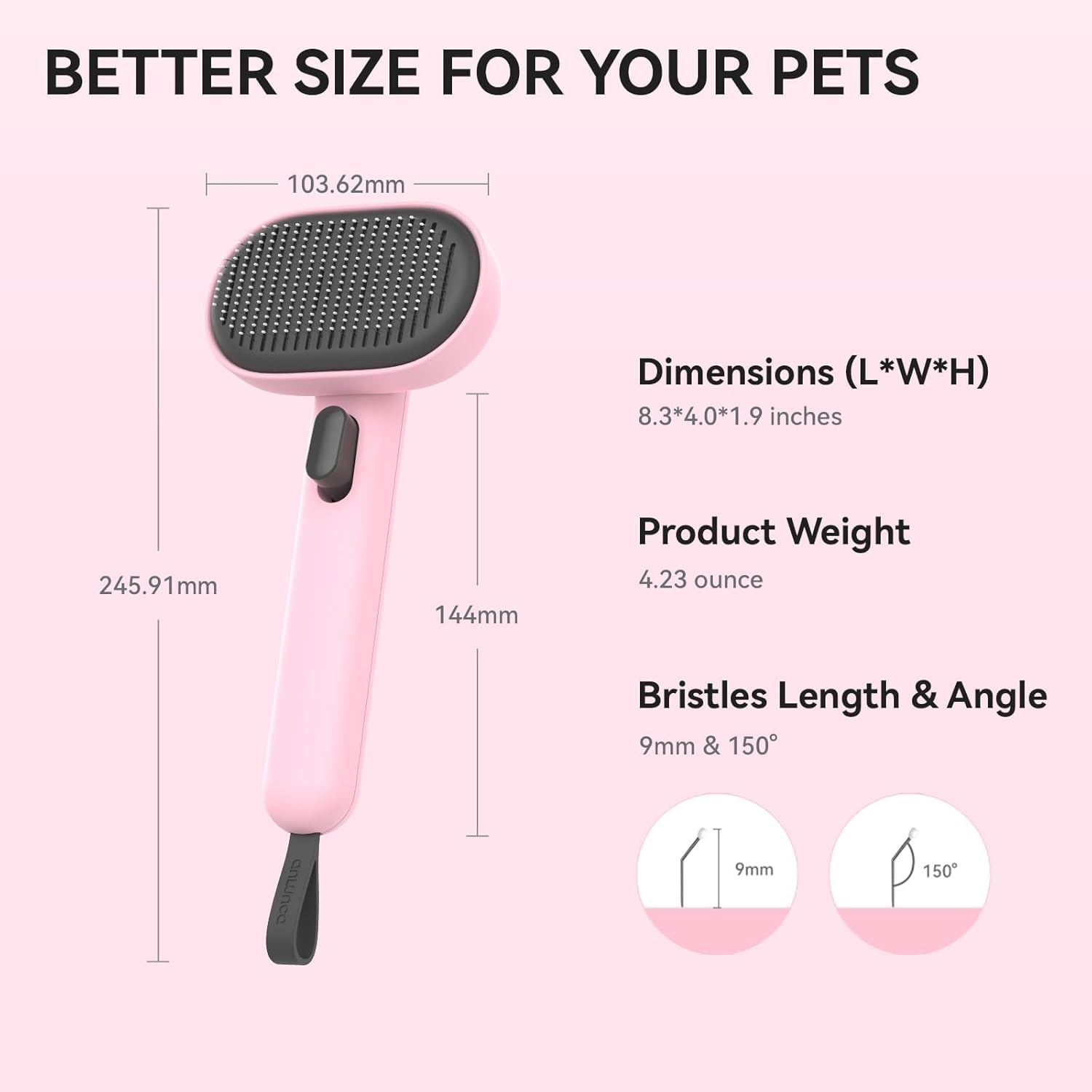 Aumuca Cepillos para Gatos de Interior, Cepillo de Pelo de Gato par...