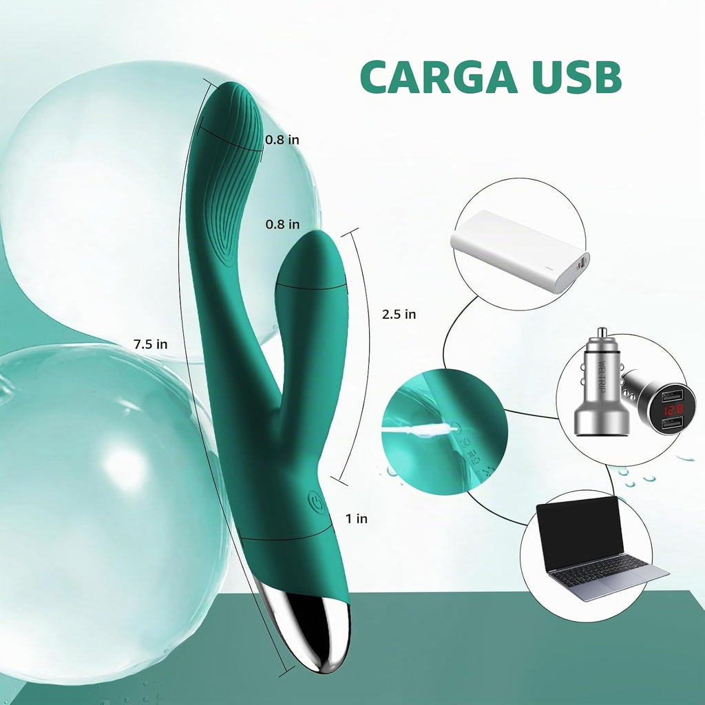 Juguetes sexuales para adultos para mujeres, vibrador de punto G de...