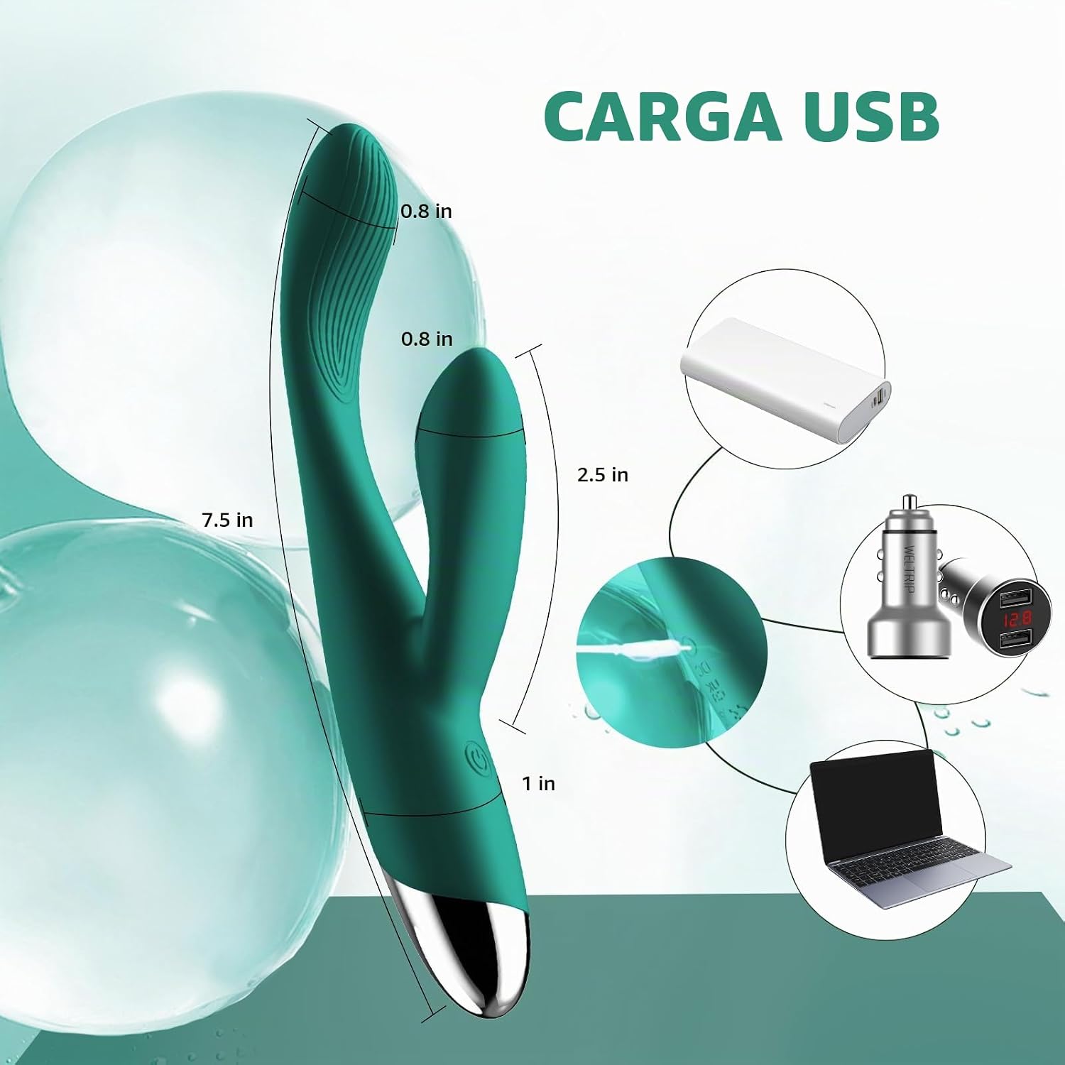 Juguetes sexuales para adultos para mujeres, vibrador de punto G de...