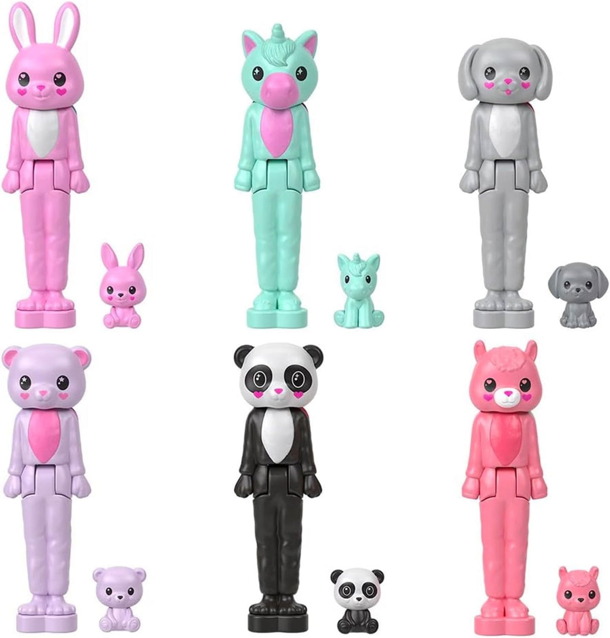 Barbie Mini Barbieland &amp; Micro Dolls - Paquete variado de 12 pi...