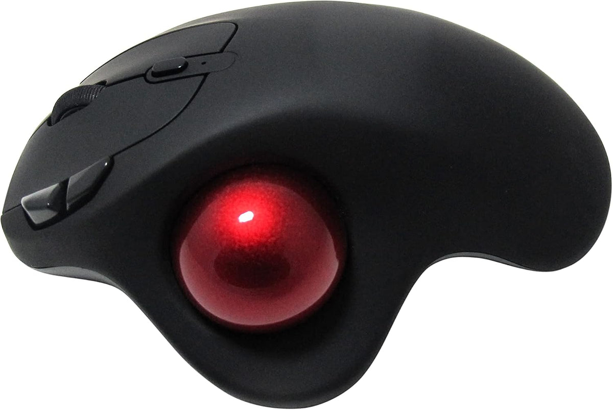 MOJO - Mouse de trackball silencioso recargable multimodo (Bluetoot...