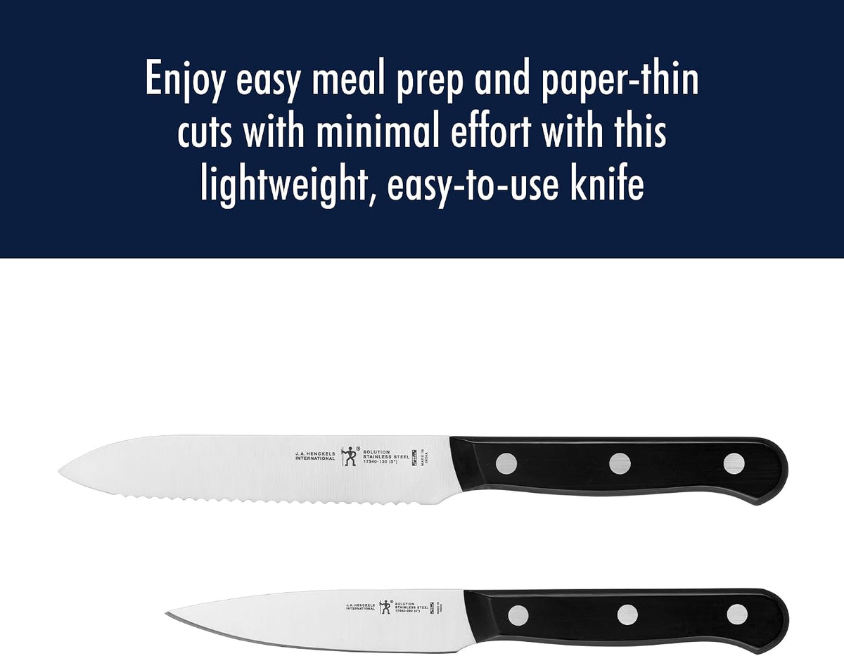 HENCKELS Solution Razor-Sharp - Juego de cuchillos utilitarios de 2...
