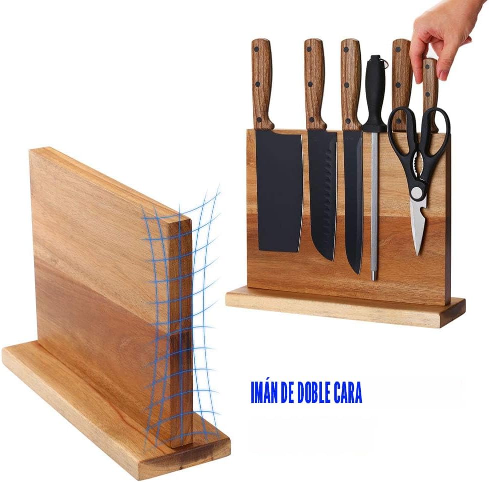 Soporte magnético para cuchillos de cocina para el hogar, soporte m...