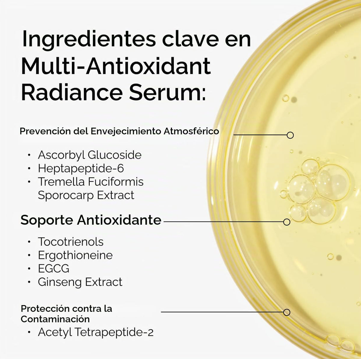 The Ordinary Suero radiante multiantioxidante, suero de vitamina C...
