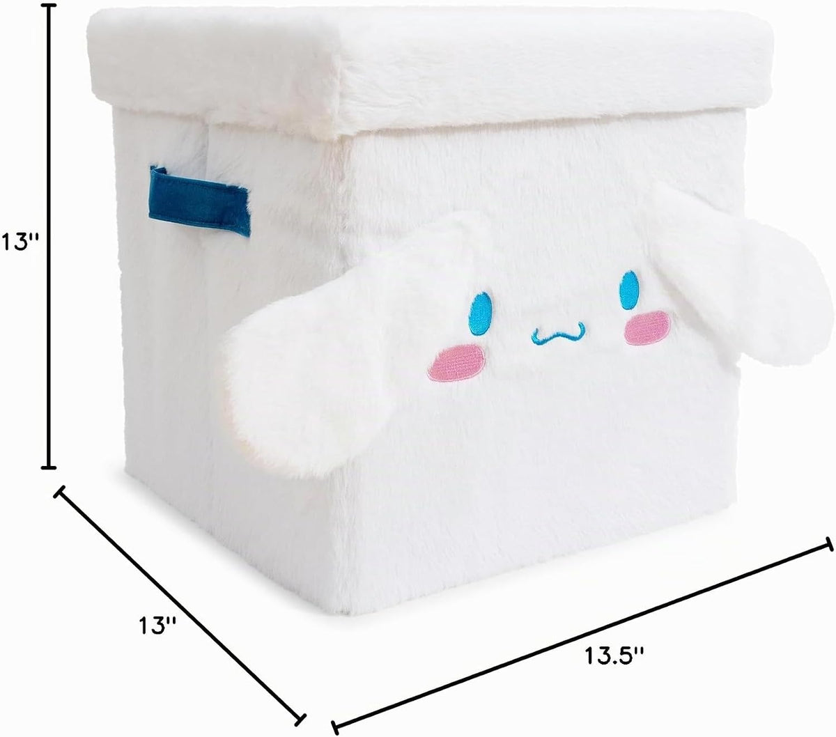 Ukonic Sanrio Cinnamoroll - Cubo de almacenamiento de felpa (13 x 1...