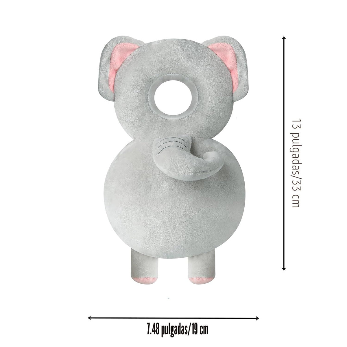 PandaEar Mochila de protección para la cabeza del bebé, protector d...