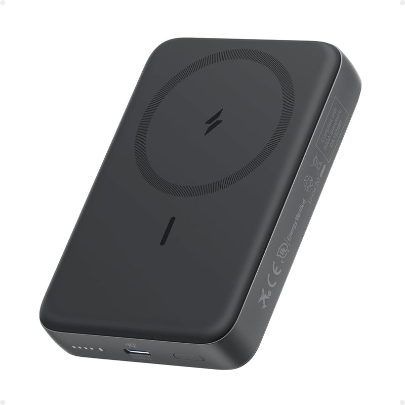 Anker Zolo - Banco de energía magnético, cargador portátil Magsafe...