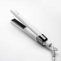 Plancha de pelo con plancha plana SRILabs StyleQ y terapia de luz r...