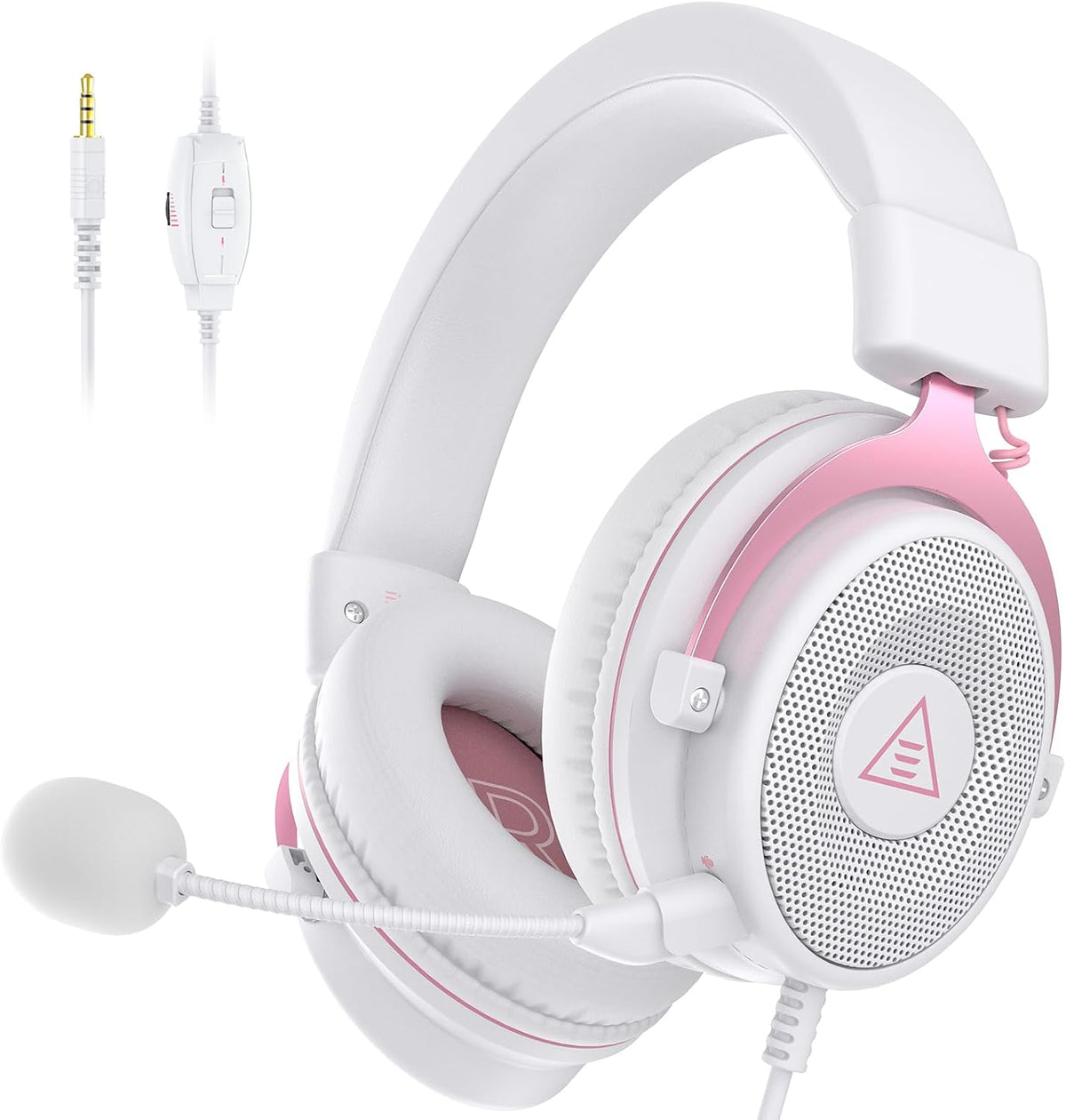 EKSA Auriculares para juegos con cable E900 con micrófono para PS4,...