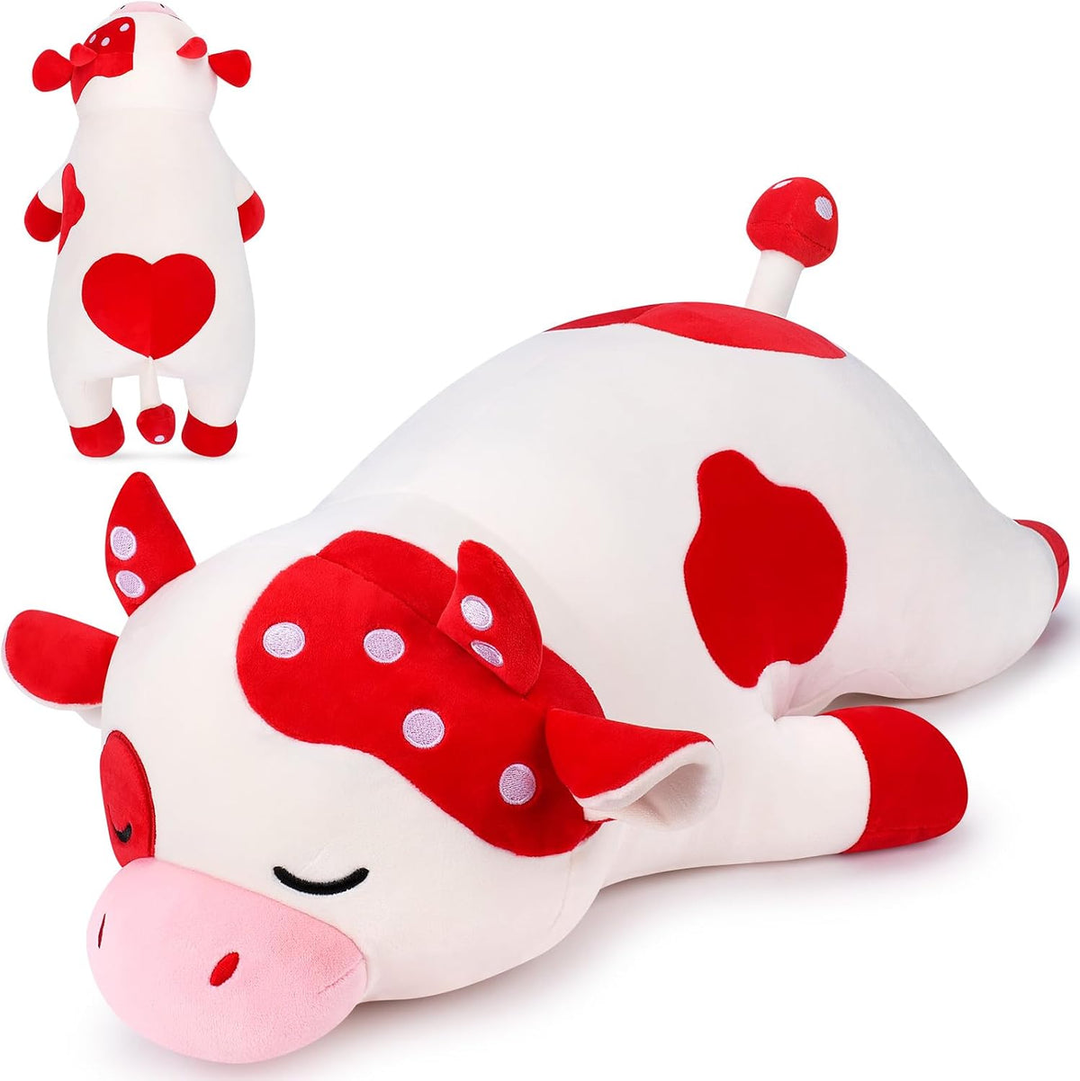 Auspicious beginning Peluche de Vaca Hongo Gigante de 30''...