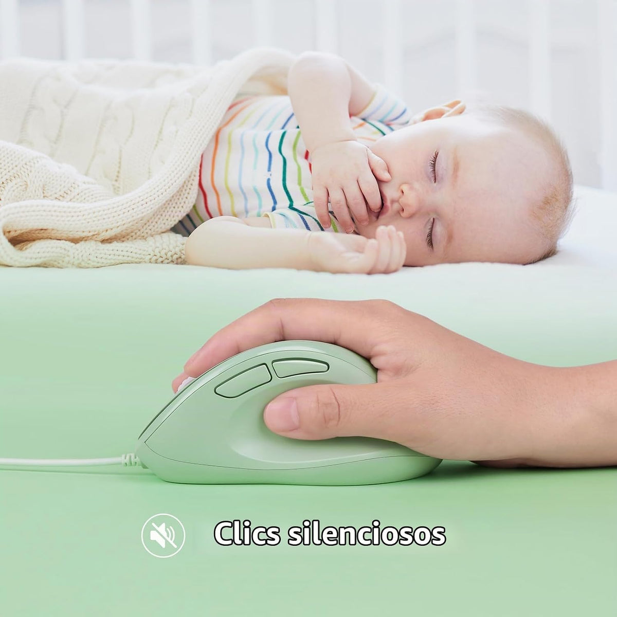 Micropack - Mouse ergonómico con cable para laptop, computadora de...