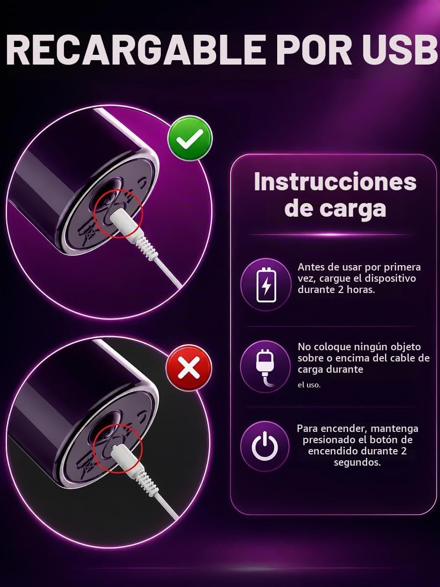 Vibrador de Clítoris Estimulador Sexual Juguete para el Placer de l...