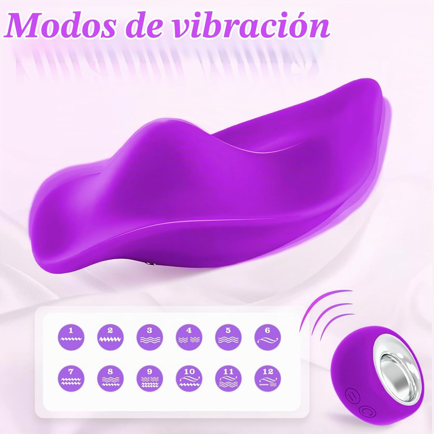 Vibradores de Bragas Portátiles Juguetes Sexuales para Adultos para...