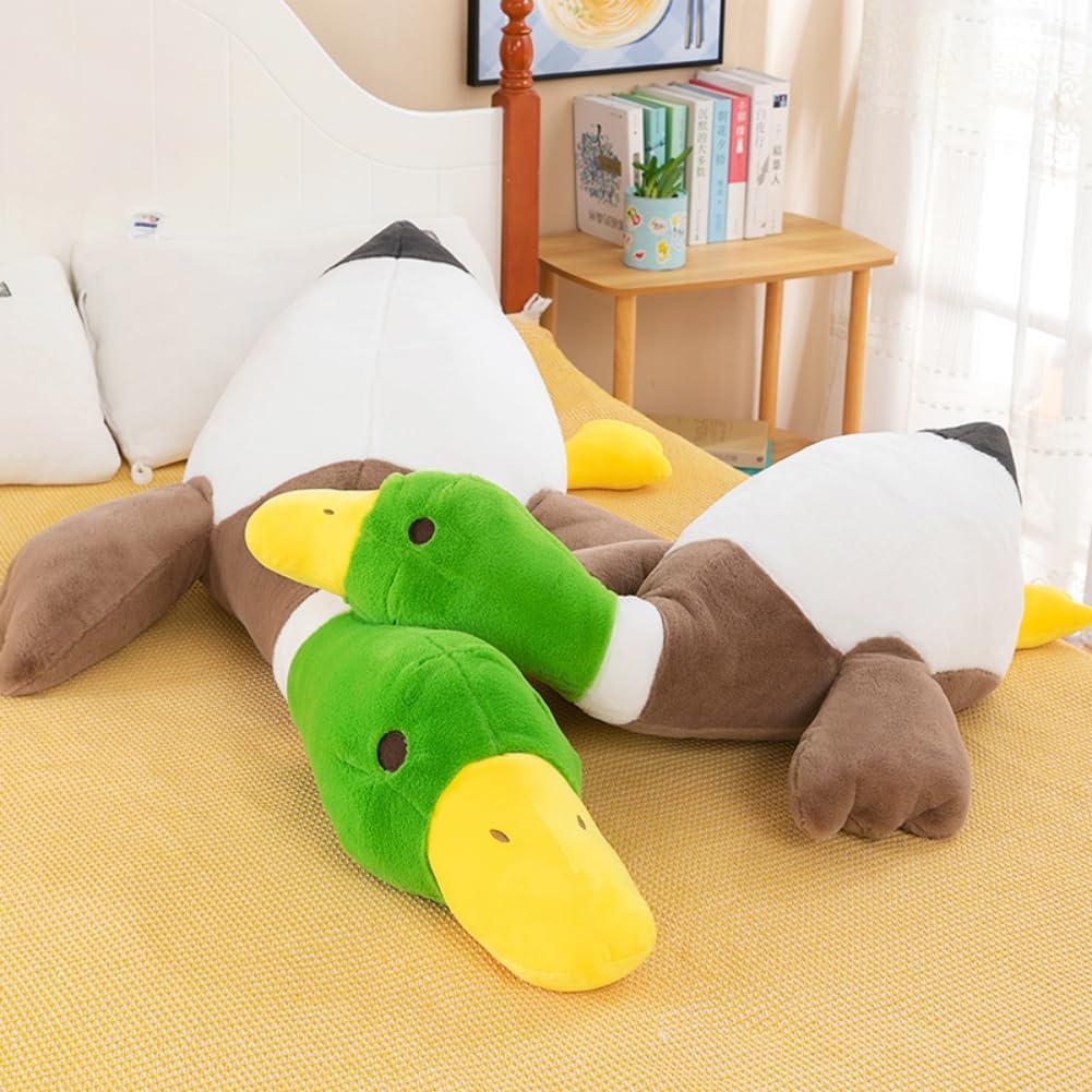 psmacra Peluche de pato mallardo, animales de peluche de pato, almo...