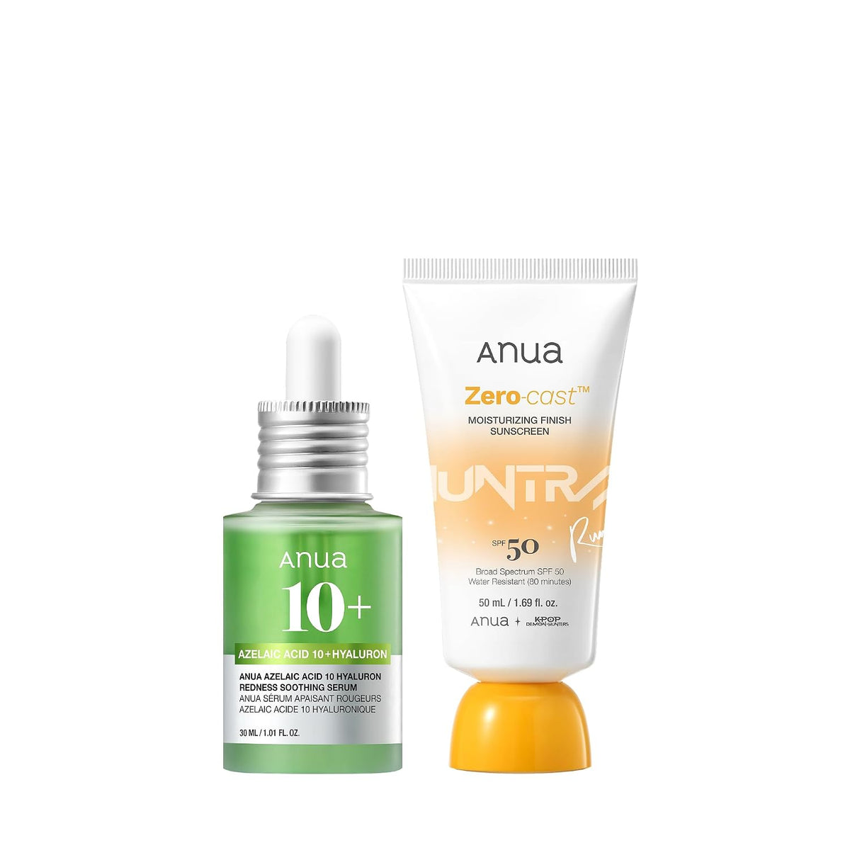 Anua Dúo Verano | Anua Azelaic Acid 10 Hyaluron Enrojecimiento Suer...